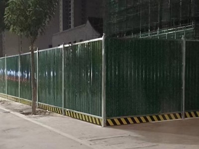 江苏施工工地围挡建筑工程彩钢板围挡厂家图5