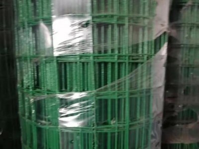 冀衡筛网生产厂家 浸塑荷兰网 养殖围栏网 绿色铁丝网图2