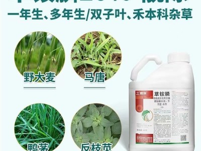 威远靓除20%草铵膦 除草剂 正品 果园草铵磷水剂牛筋草草胺磷除草图5