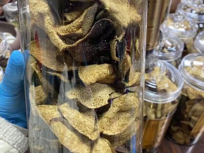 陈皮大红柑橘子皮生晒十年新会老陈皮干仓厂家批发泡茶柑果皮桶装图5