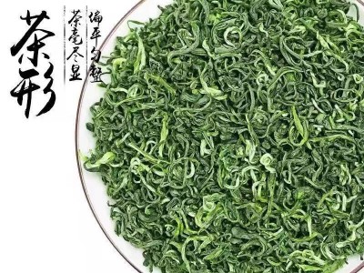 四川碧螺春新茶叶高山绿茶叶明前浓香型耐泡绿茶礼盒批发500g图2