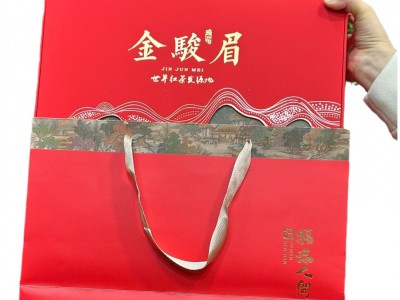 武夷山金骏眉红茶特浓香型茶叶2023新茶桐木一级金俊眉礼盒装250g图4