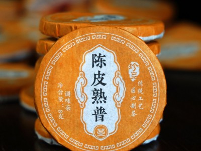 工厂批500克冰岛普洱茶龙珠小饼生茶老班章熟茶小青柑陈皮普洱茶图2
