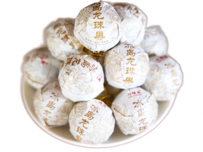 工厂批500克冰岛普洱茶龙珠小饼生茶老班章熟茶小青柑陈皮普洱茶图4