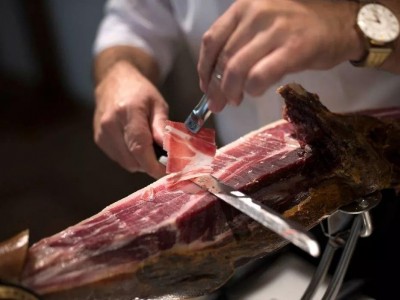 西班牙火腿塞拉诺火腿后腿肉白标 火腿图4