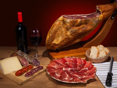 西班牙火腿塞拉诺火腿后腿肉白标 火腿图5