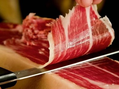 西班牙火腿片50g伊比利亚黑猪火腿切片绿标真空包装生吃即食图2