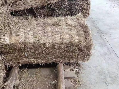 草支垫 稻草制品 条形 防滑 耐磨 稻草铺设均匀 建学草编图2