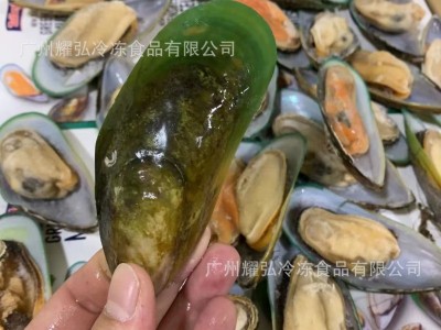 新西兰泰利半壳青口贝无冰熟冻海鲜食材贻贝贝壳12盒*907g/盒 L码图4
