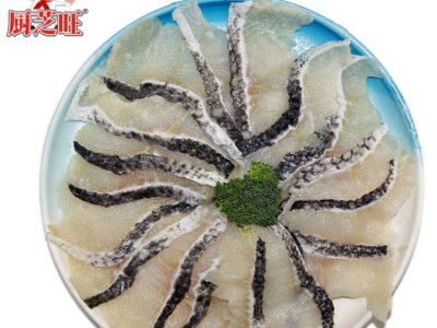 何氏蹦蹦鱼黑鱼片酸菜鱼新鲜免浆半成品酒楼火锅食材250g*25包/箱图2