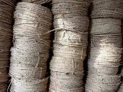 树木绿化移栽用保温防护稻草绳 粗细均匀柔韧性好图3