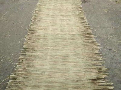 世纪缘稻草帘子 防寒绿化草帘 隔热保暖草苫子图2