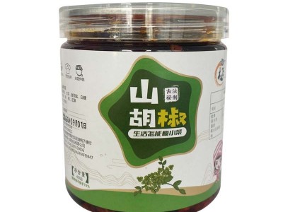 湖北恩施特产梅小菜山胡椒酱下饭菜木姜子辣椒酱独立罐装一件代发图5