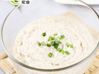 山东宏业新鲜鲅鱼馅料美味速冻海鲜饺子 500g盒装批发图2
