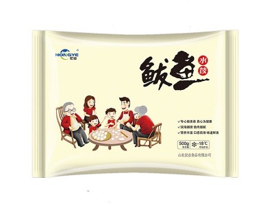 山东威海宏业鲅鱼水饺美味速冻海鲜饺子500g20袋每箱批发主推图4