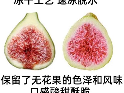 冻干无花果冻干果蔬脆开袋即食袋装批发无花果干烘焙原料无花果脆图4