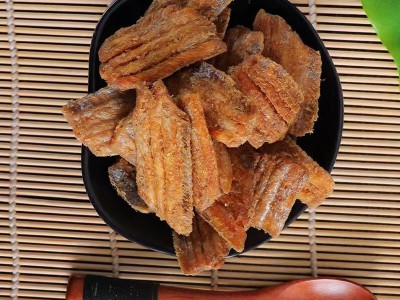 香酥带鱼干带鱼酥脆带鱼块海鲜干货即食鱼干休闲袋装零食厂家批发图4