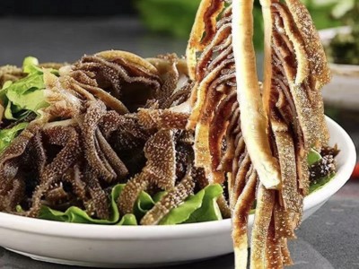 毛肚批发黑色千层肚牛百叶酥脆爽口火锅串串商用食材黑色千层毛肚图3