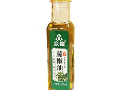 众信藤椒油四川汉源特产特麻小瓶家用200M凉拌菜家用图5