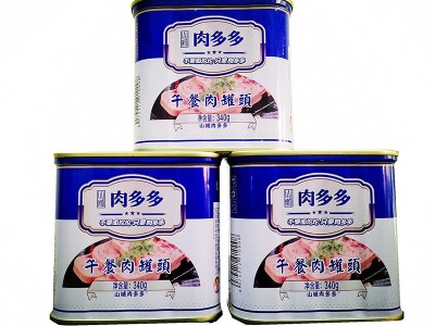 午餐肉罐头火锅食材手抓饼三明治泡面搭档即食火腿肠340g图4