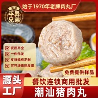 潮汕猪肉丸牛火锅食材麻辣烫速冻食品商用批发社群抖音爆款