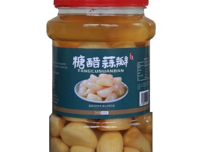 金乡大蒜去皮蒜瓣酸甜蒜腌制糖醋大蒜新鲜泡菜瓶装即食咸菜下饭菜图5
