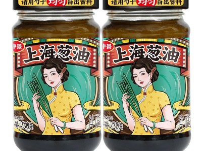 仲景上海葱油酱拌面拌粉荞麦面葱油拌面汁调味料拌面条专用酱230g图5