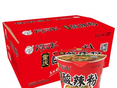 稻花香 重庆米粉酸辣粉丝方便粉丝非油炸方便面整箱泡面12桶装图5
