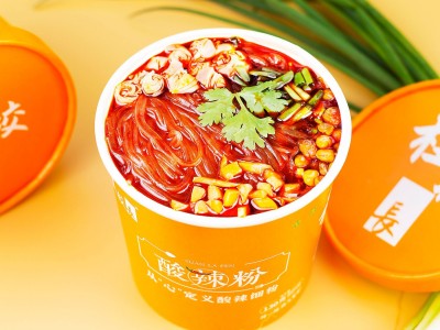 程校长酸辣粉经典福利款130克细粉清真非油炸冲泡速食方便酸辣粉图3