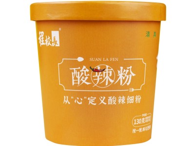 程校长酸辣粉经典福利款130克细粉清真非油炸冲泡速食方便酸辣粉图5