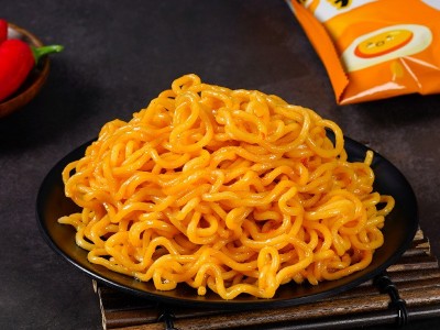 咸蛋黄拌面袋装速食泡面韩式干拌面食品夜宵整箱大量批发一件代发图2
