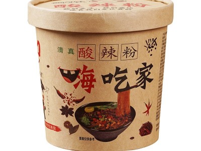 酸辣粉桶装重庆正宗泡面方便面整箱速食红薯粉丝宽粉米粉批发代发图5
