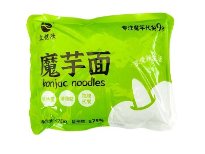 即食低热量免煮魔芋粉丝米线糖友魔芋面条代餐面调料整箱批发代发图1