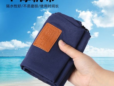 钓鱼伞收纳袋帆布竿包鱼杆袋防水耐磨渔具用品可折叠帆布伞袋伞包图3