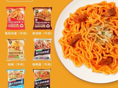 盛之禾意大利面意面番茄肉酱意面速食干拌面方便面泡面肉酱拌面图4