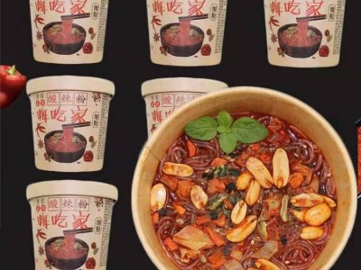【厂家直发】嗨吃家酸辣粉178g整箱6桶方便速食夜宵包邮一件代发图3