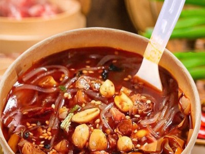 【厂家直发】嗨吃家酸辣粉178g整箱6桶方便速食夜宵包邮一件代发图1