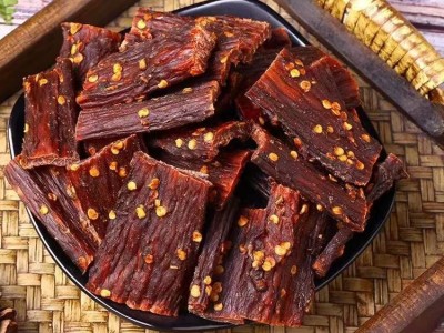 风干手撕肉干内蒙超干鸡胸肉干香辣健身代餐办公室休闲零食特产袋图3