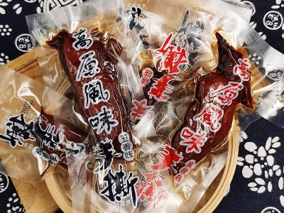 高原风味手撕肉五香散装风干零食牛肉干展会食品景区鸭肉手撕批发图3
