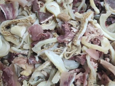 跑江湖地摊牛杂羊杂无肝肺火锅冒菜食材真空包装羊杂牛杂餐饮批图3