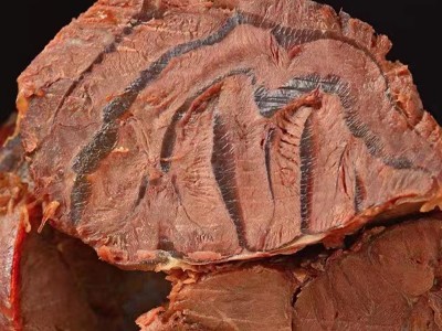 金钱腱厂家批发开袋即食真空卤味牛腱肉健身原味现卤熟牛肉图2