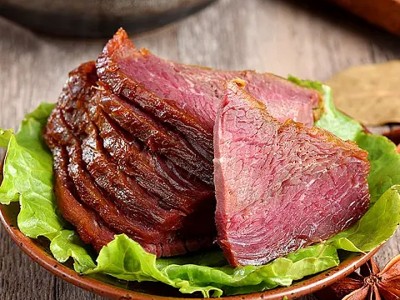厂家批发全熟酱牛肉牛胸肉健身方便解馋开袋即食健身零食图3
