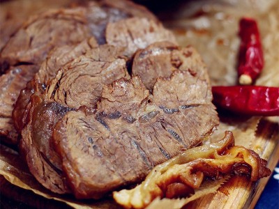 真空牛肉熟食酱牛肉健身五香牛腱子肉卤味开袋即食牛腱子肉供应图4