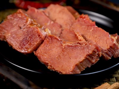 河南特产酱牛肉五香牛腱子肉 开袋即食真空装熟食卤味一件代发图2