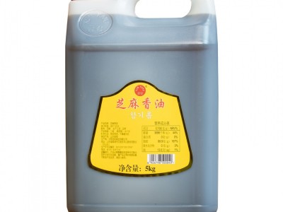 【工厂直供】KUMKANG/金刚 商用凉拌家用麻油压榨5KG桶装芝麻香油图4