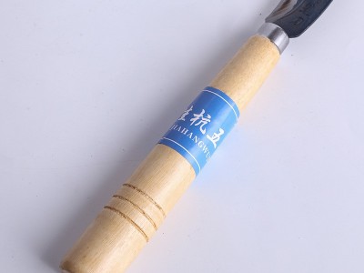 园林割草小镰刀蔬菜野菜采收工具月牙直把镰刀家用割韭菜打谷子刀图2