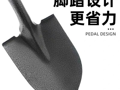 挖土铲户外园艺铁锹养殖农用工具种菜锰钢车载铲雪家用种花铁铲图4