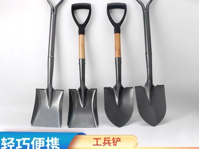 挖土铲户外园艺铁锹养殖农用工具种菜锰钢车载铲雪家用种花铁铲图5