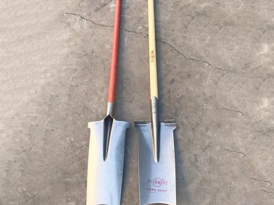 军印锰钢挖树专用锹加厚挖树铲子农用全钢挖沟断树根神器铁锹铁锨图2