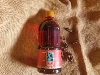 河南驻马店特产小磨香油800ml石磨芝麻油家用食用油批发新鲜麻油图4